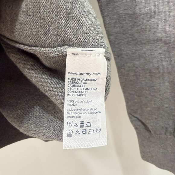 Tommy Hilfiger Men's Sweatshirt Gray Size M - NWOT - Picture 7 of 8